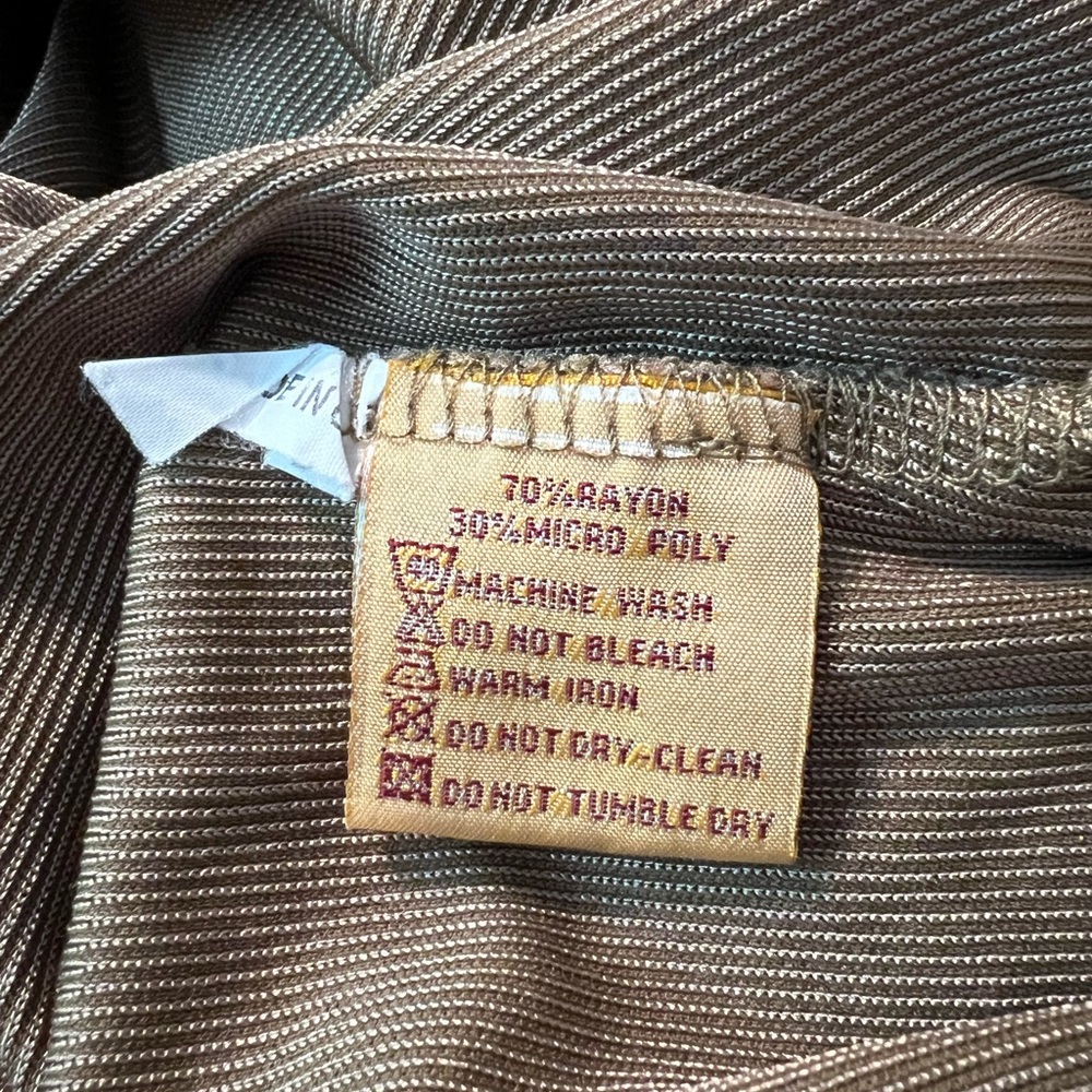 Inserch Men’s Brown Short Sleeve Shirt Size XL - Picture 5 of 5